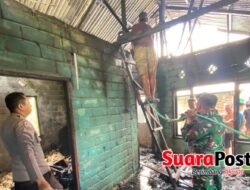 Rumah Warga di Pohuwato Terbakar Saat Ditinggal ke Tambang