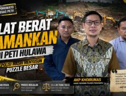 Polisi Dalami 7 Alat Berat PETI Hulawa, Identitas Pemilik Masih Misterius