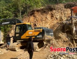 Polres Pohuwato Tindak PETI Hulawa, Excavator Disita, Pelaku Diburu