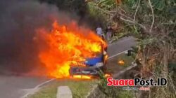 Diduga Bawa Solar ke Taluditi, Pick Up Terbakar di Manunggal Karya