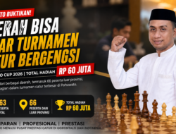 Pohuwato Tepis Stigma, Turnamen Catur Rp60 Juta Sukses Gaet Ratusan Pecatur