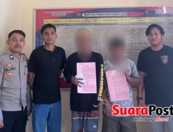 Polres Pohuwato Tahan Dua Tersangka PETI di Marisa, Excavator Ikut Disita