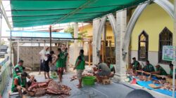 9 Tahun Perjalanan Qurban Mesjid At-Taqwa, Dari Satu Sapi Kini Jadi Sembilan