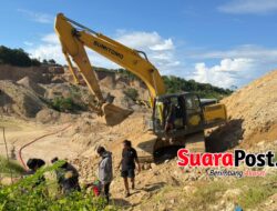 Operasi Dini Hari di PETI Marisa, Polisi Amankan Ekskavator dan Operator
