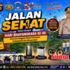 Gratis untuk Umum! Jalan Sehat Hari Bhayangkara di Pohuwato Berhadiah Umroh