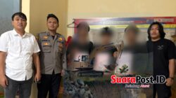 Excavator SANY Jadi Barang Bukti PETI Teratai, Tiga Tersangka Resmi Ditahan