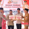 Bedah Rumah Tuntas, Polres Pohuwato Hadirkan Senyum Baru bagi Keluarga Penerima Manfaat