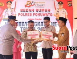 Bedah Rumah Tuntas, Polres Pohuwato Hadirkan Senyum Baru bagi Keluarga Penerima Manfaat