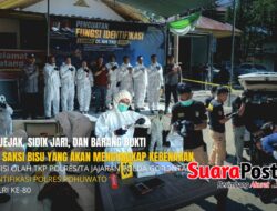 Buktikan Profesionalisme, Satreskrim Polres Pohuwato Juara I Olah TKP Polda Gorontalo