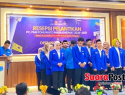 PMII Pohuwato Resmi Dilantik, Zulkifli Dunggio Tegaskan Komitmen untuk Kemajuan Daerah