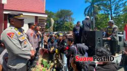 Polres Pohuwato Jamin Kebebasan Berpendapat, Aksi Massa Berlangsung Damai