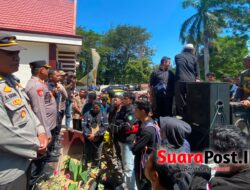 Polres Pohuwato Jamin Kebebasan Berpendapat, Aksi Massa Berlangsung Damai