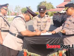 Sertijab Wakapolres Pohuwato, AKBP Busroni Tekankan Pelayanan Presisi untuk Masyarakat