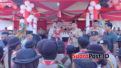 Kapolres Pohuwato Pancing Semangat Pramuka, 10 Peserta Diuji Dasa Darma