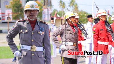 Di Balik Kibarnya Merah Putih di Pohuwato, Ada Sosok Ipda Adam Ahmad