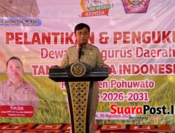 Abdul Hamid Sukoli Tak Ingin Keluhan Petani Pohuwato Berhenti di Daerah