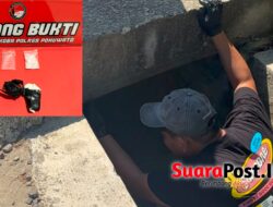 Sabu Disamarkan dalam Lakban Hitam, Polisi Temukan di Antara Tumpukan Sampah