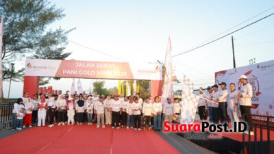 Jalan Sehat Pani Gold Mine Meriahkan HUT RI, Gandeng UMKM Lokal dan Perkuat Kebersamaan