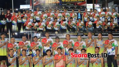 Turnamen Voli Kapolres Cup II Resmi Bergulir, 19 Tim Siap Berebut Gelar