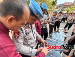 Propam Polda Gorontalo ‘Sisir’ HP 273 Personel Dit Samapta, Hasilnya Nihil Judol