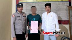 Unit PPA Polres Pohuwato Tahan Oknum PNS Tersangka Dugaan Kekerasan Anak