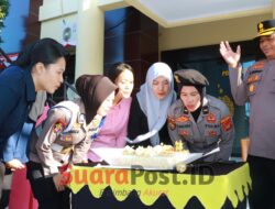HUT Polwan ke-78, Kapolres Pohuwato Tekankan Profesionalisme dan Bijak Bermedsos