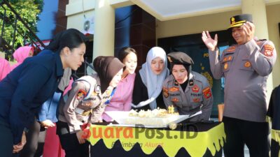 HUT Polwan ke-78, Kapolres Pohuwato Tekankan Profesionalisme dan Bijak Bermedsos