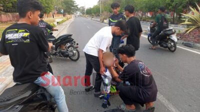 Kecelakaan Jelang Drag Race Pohuwato, Panitia: Tes Motor di Luar Lintasan Dilarang