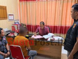 P-21! Polres Pohuwato Serahkan Tersangka FM dalam Kasus PETI Teratai
