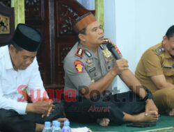 Suwandi Adipu Dapat Tiket ke Tanah Suci, Polres Pohuwato Gelar Doa Bersama