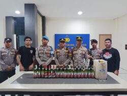 Razia Miras di Marisa: 35 Liter Cap Tikus hingga Bir Bintang Diamankan