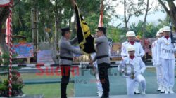 Pataka Polda Gorontalo Berpindah Tangan, Irjen Pol Nurworo Danang Resmi Terima Estafet Kepemimpinan