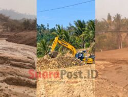 Jalan Penghubung di Botudulanga Terancam Dampak Aktivitas Excavator