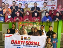 Tak Sekadar Seremoni, HUT ke-75 Humas Polri Diisi Aksi Sosial di Pohuwato