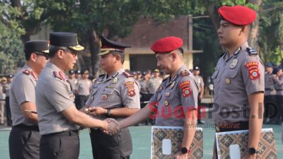 Kapolda Apresiasi Penindakan PETI di Pohuwato, 26 Personel Diguyur Penghargaan