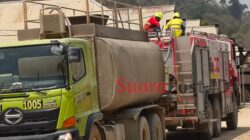 Kebakaran Lahan di Hulawa, Pani Gold Mine Kerahkan 8 Personel dan Mobil Pemadam
