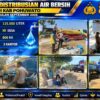 38 Desa Disasar, Polres Pohuwato Salurkan Ratusan Ribu Liter Air Bersih