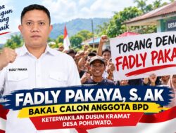 Bidik Kursi BPD, Fadly Pakaya Usung Komitmen Pengabdian untuk Dusun Kramat